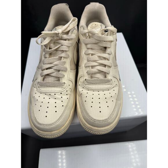 Nike Air Force 1 Low Cut Sneakers - White with Double Swoosh - Size 8M main image 3